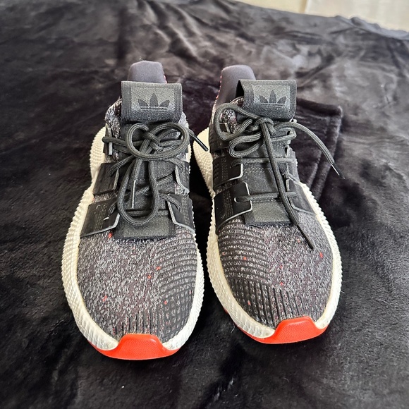 Adidas Originals Prophere Black/Solar Red White AC8509 Women's US size 5.5 Shoes - Picture 2 of 12